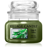 Village Candle Sage &amp; Celery lum&acirc;nare parfumată 262 g