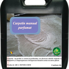 Solutie pentru covoare Carpetin parfumat cu spumare redusa Arca Lux, Bidon 20L