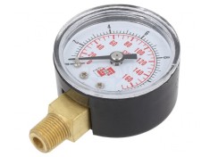 Manometru 0-12 bar 40mm pentru lichide și gaze inerte