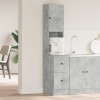 vidaXL Dulap Bucătărie Gri 35x50x180cm Lemn Compozit cu Sertar și Raft - Mobilier Modular Depozitare