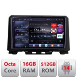 Navigatie Suzuki Jimny 2018- Edotec Kit-JIMNY 8 core QLED 2K 16+512 360 Android Waze USB Navigatie Internet Youtube Radio CarStore Technology