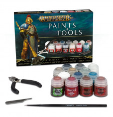 Set Vopsele si Accesorii Warhammer AOS, Age of Sigmar Paints+Tools foto