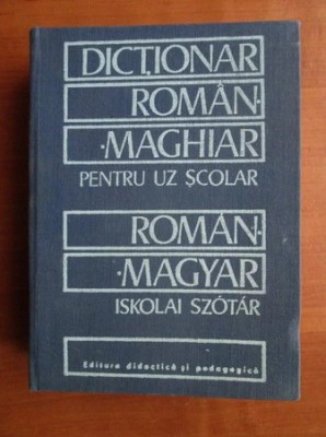 Bela Kelemen - Dictionar roman-maghiar pentru uz scolar foto