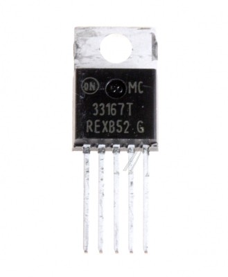 33167T SEMICONDUCTOR 5A,33167,TO220-5 MC33167TG ON SEMICONDUCTOR foto