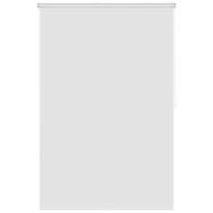 vidaXL Roletă perdea de duș 140x240 cm Alb