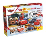 Cumpara ieftin Puzzle de podea, Lisciani, Disney Cars, Maxi, 2 x 24 piese