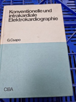 Georg Csapo - konventionelle und Intrakardiale Elektrokardiographie foto