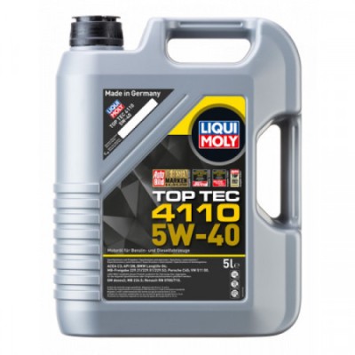 Ulei motor Liqui Moly Top Tec 4110 5W-40 5L foto