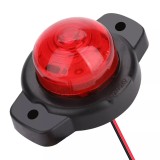 Cumpara ieftin Lampa pentru gabarit cu led 12v-24v, rosu ( o fata luminaoasa)