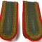 WW2 Epoleti German DAK NCO Artillerie Unteroffizier subdued