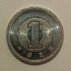 Japonia - 1 yen - 1998 (moneda, M0104) - starea care se vede foto