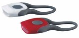 Cumpara ieftin Set lumini bicicleta silicon Twins, 2 LED-uri albe + 2 LED-uri rosii super bright, 2 functii