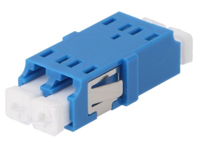 Conector fibră optică LC monomod duplex foto