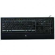 Tastatura Logitech K740 UK layout Black foto