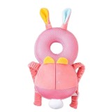 Pern&Auml; rucsac babybunny, protec&Egrave;ie pentru cap, tetier&Auml; cu design aerisit, 33x6x19 cm, 180 g, roz