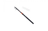 Lanseta Feeder Telescopica Diamant Alb Travel 3.3m, 60-120g, Carbon Compozit, 2 V&acirc;rfuri