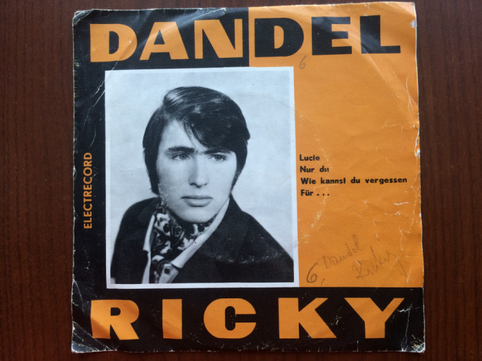 Ricky Dandel Lucie disc single 7&quot; vinyl muzica pop usoara slagare EDC 10267 VG+