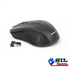 Mouse wireless USB 1000dpi negru, Omega foto