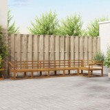 vidaXL Set de canapele de exterior 6 pcs natural Lemn Solid de Acacia 3367662