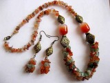 Set bijuterii cu agate si aventurin 25971