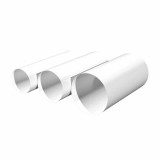 Tub Circular Ventilație (1M), &Oslash;125mm, PVC
