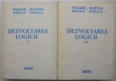 Dezvoltarea logicii (2 volume) &ndash; William Kneale, Martha Kneale (supracoperta uzata)