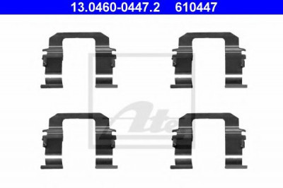 Set accesorii, placute frana OPEL FRONTERA B (6B) (1998 - 2016) ATE 13.0460-0447.2 foto