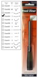 Daltă rotundă 3mm/20mm &ndash; pentru daltă electrică Arbortech Power Chisel