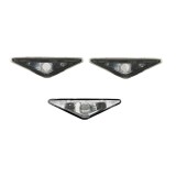 Set 2 buc lampa semnalizare aripa Ford Focus 09.1998-11.2004 MONDEO (B4Y/B5Y/BWY) 10.2000-03.2007 BestAutoVest partea Dreapta+Stanga, fumuriu, transp, Rapid