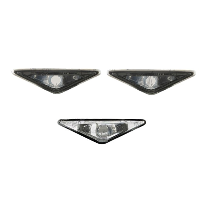 Set 2 buc lampa semnalizare aripa Ford Focus 09.1998-11.2004 MONDEO (B4Y/B5Y/BWY) 10.2000-03.2007 BestAutoVest partea Dreapta+Stanga, fumuriu, transp