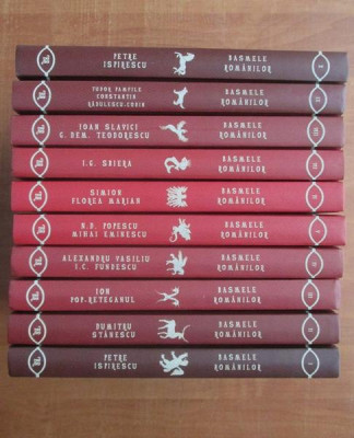 Colectia Basmele romanilor 10 volume (2010, editie cartonata, seria completa) foto