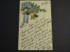 Felicitare Germană originală de Crăciun - Clopoței , datată 1926, Circulata, Printata