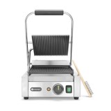 Cumpara ieftin Contact Grill, Suprafete Striate din Fonta cu Invelis Ceramic, 1800 W, Corp Inox, Hendi, Potrvit si Pentru Uz Profesional