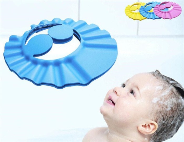 Aparatoare impotriva samponului cu urechi Drool (Culoare: Albastru)