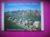 HOPCT 8094 INSULA ROOSEVELT /MANHATTAN - NEW YORK CITY -SUA-AMERICA DE NORD -NECIRCULAT-PATRIOT A