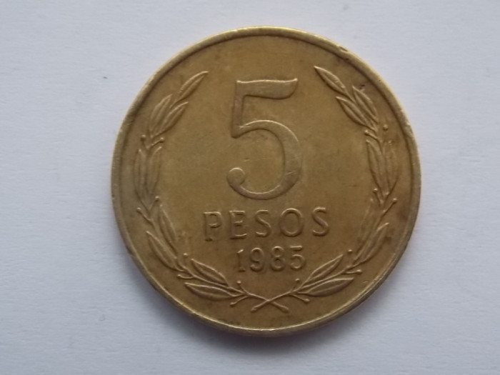 5 PESOS 1985 CHILE