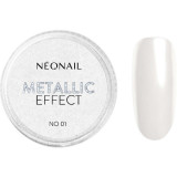 NEONAIL Metallic Effect pudra cu particule stralucitoare pentru unghii culoare 01 1 g