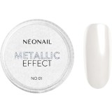 NEONAIL Metallic Effect pudra cu particule stralucitoare pentru unghii culoare 01 1 g