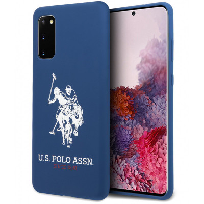 Husa TPU U.S. Polo pentru Samsung Galaxy S20 G980 / Samsung Galaxy S20 5G G981, Bleumarin USHCS62SLHRNV foto