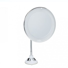 Oglinda cu marire x10, cu becuri LED (200 lumeni), diametru 15 cm, OGL-M3678 foto