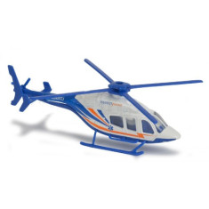 Elicopter de Salvare cu Rotor Manual BELL429 Albastru foto