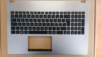 Carcasa inferioara Palmrest cu tastatura Asus N56 foto