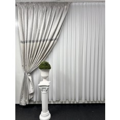 Draperie Bolt, gri