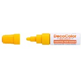 Marker cu vopsea Uchida jumbo industrial varf gros 6 mm 935 galben