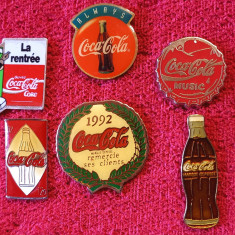 Lot 6 insigne "COCA COLA"