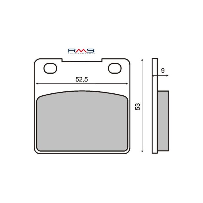 MBS Placute frana Suzuki GSX/ GSF Bandit/ RG /SV/ GSXR/ TL MCB531, Cod Produs: 225100720RM