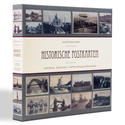 Album pentru 600 carti postale istorice 50 file - 348003 foto
