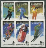 C605 - Ungaria 1987 - Sport 6v.nestampilate MNH