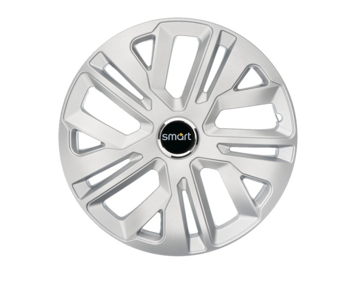Set 4 capace roti 16`` Raven Gri, Compatibile cu SMART