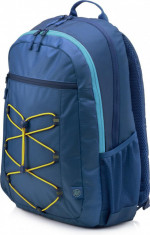 HP 15.6 Active Backpack (Navy Blue Yello foto